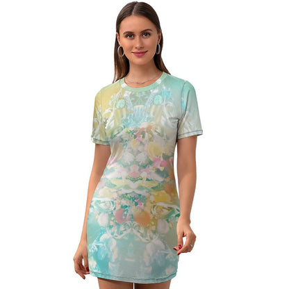 Vestido Corto Personalizado de Mujer | Ajuste Ceñido con Fotos