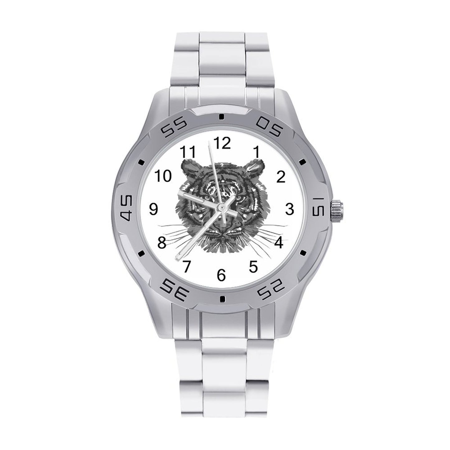 Reloj de Acero Inoxidable Personalizado | Reloj de Cuarzo para Hombre