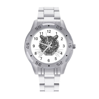 Reloj de Acero Inoxidable Personalizado | Reloj de Cuarzo para Hombre
