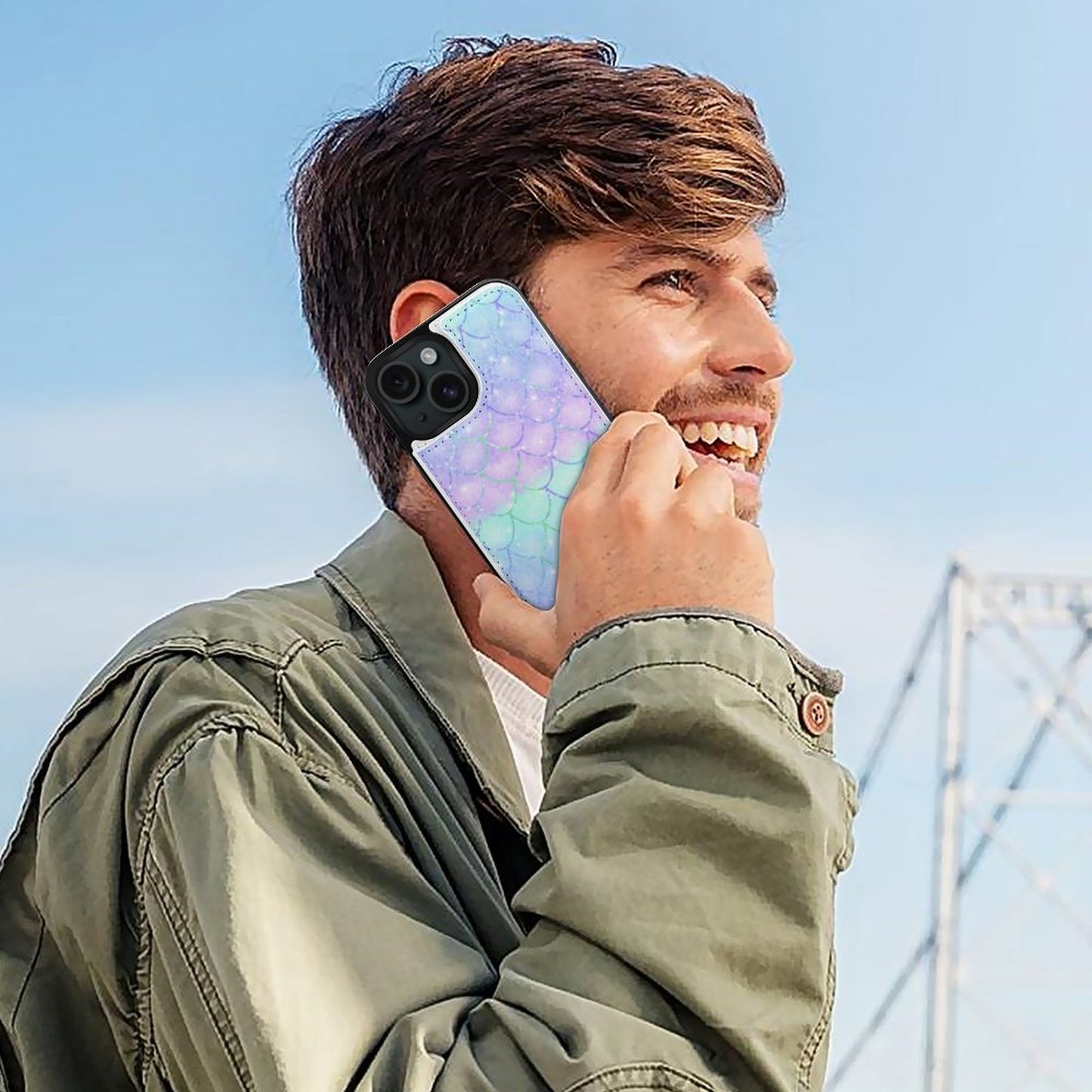 Funda Cartera iPhone 15 Personalizada | Protección Total + Tarjetero