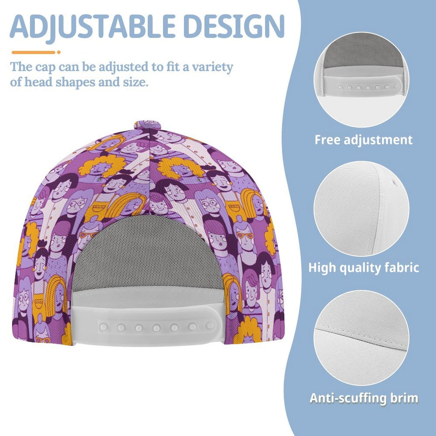 Gorra Infantil Personalizada con Impresión a Todo Color y Ventilación Activa