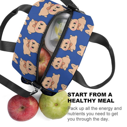 Lonchera Crossbody Térmica Personalizada | Bolsa de Almuerzo Manos Libres