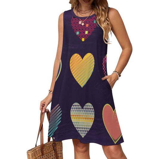 Vestido Sin Mangas Personalizado | Maxi Vestido con Foto a Tu Medida