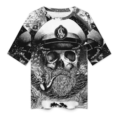 Playera Personalizable de Algodón | Tu Diseño en Corte Holgado Urbano
