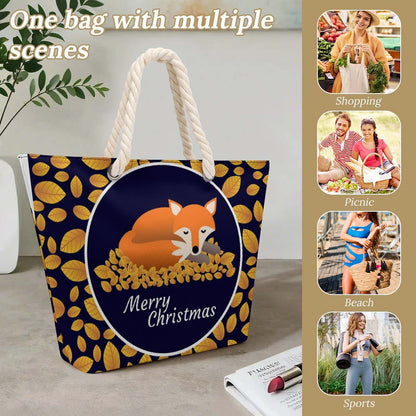 Bolsa de Hombro Personalizada | Tote Bag Grande con Tu Diseño