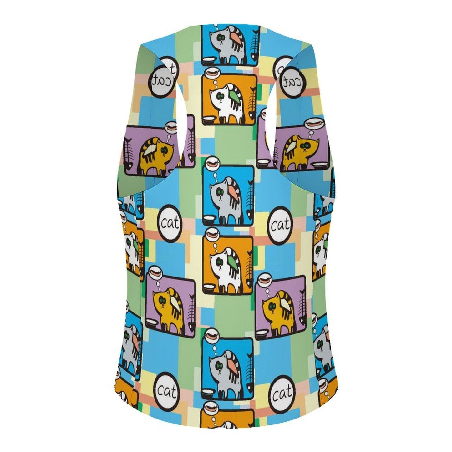 Suit Jacket And Vest Food Cat