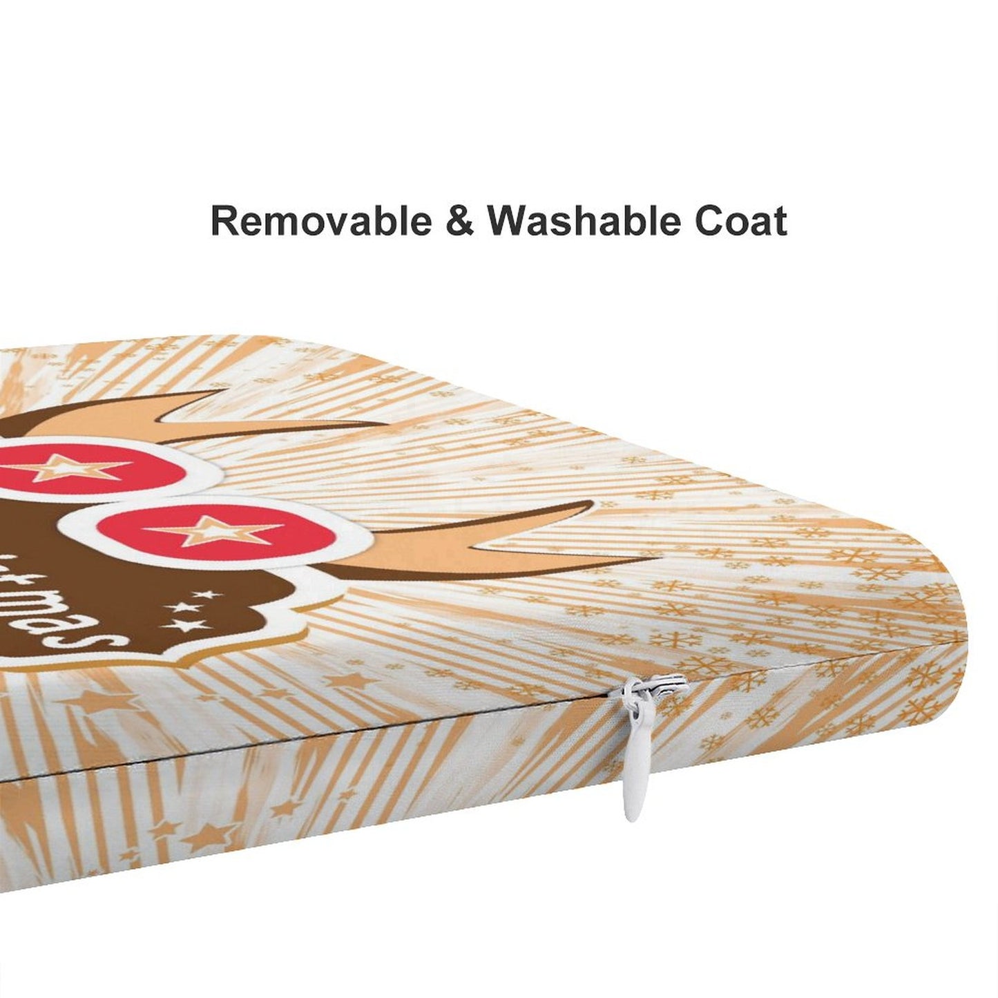 Cojín de Asiento Memory Foam Personalizado | Funda Lavable 38x35cm
