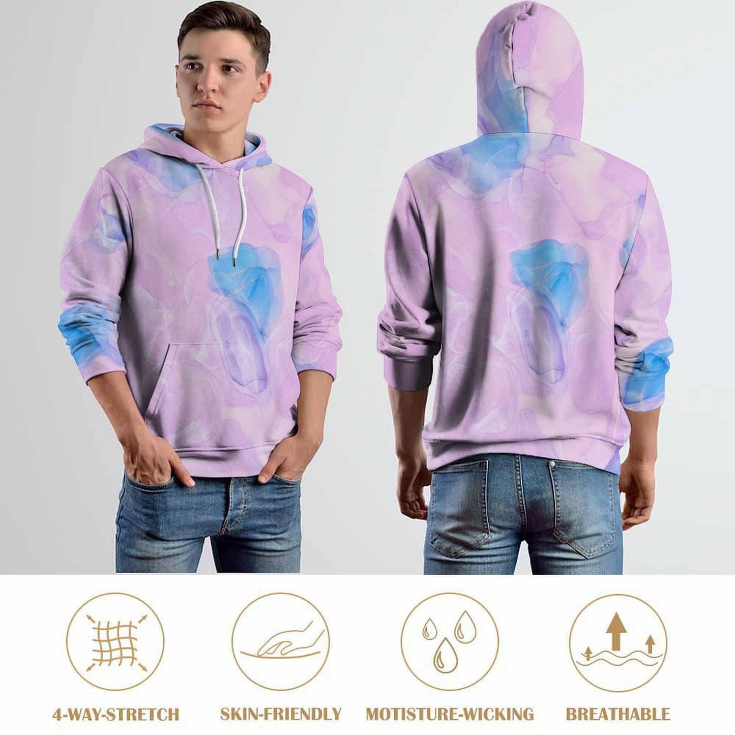 Sudadera Personalizada con Impresión Total | Diseña tu Hoodie 360°