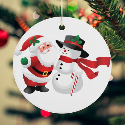 Un Legado en Cerámica: Tu Adorno Navideño con Foto de Alta Calidad