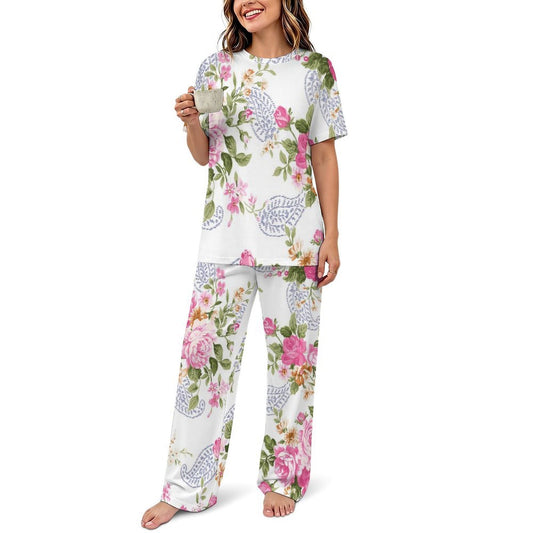 Pijama Personalizada de Manga Corta y Pantalón Largo