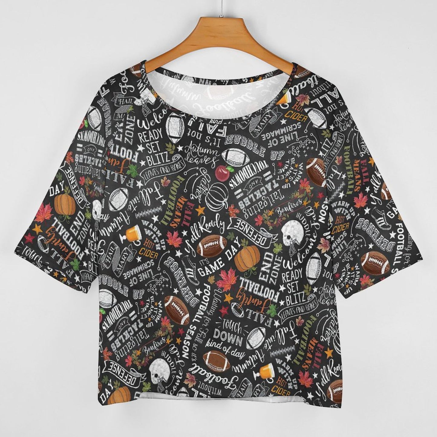 Blusa Oversize Cuello Barco | Top Murciélago Personalizado & Disimula Brazos