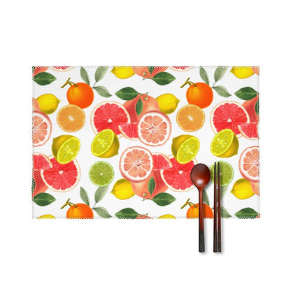 Manteles Individuales de Lona (Set de 4) | Viste tu Mesa con Arte y Protección