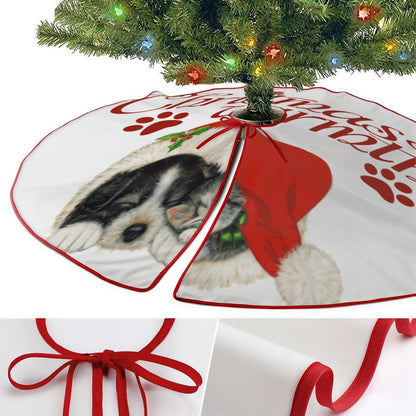 Enmarca tu Navidad: Cubre Pie de Árbol Reversible y Personalizado