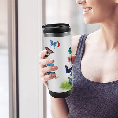 Termo Personalizado Doble Pared | Acero Inoxidable + Foto Insert | Vaso Viajero 380ml