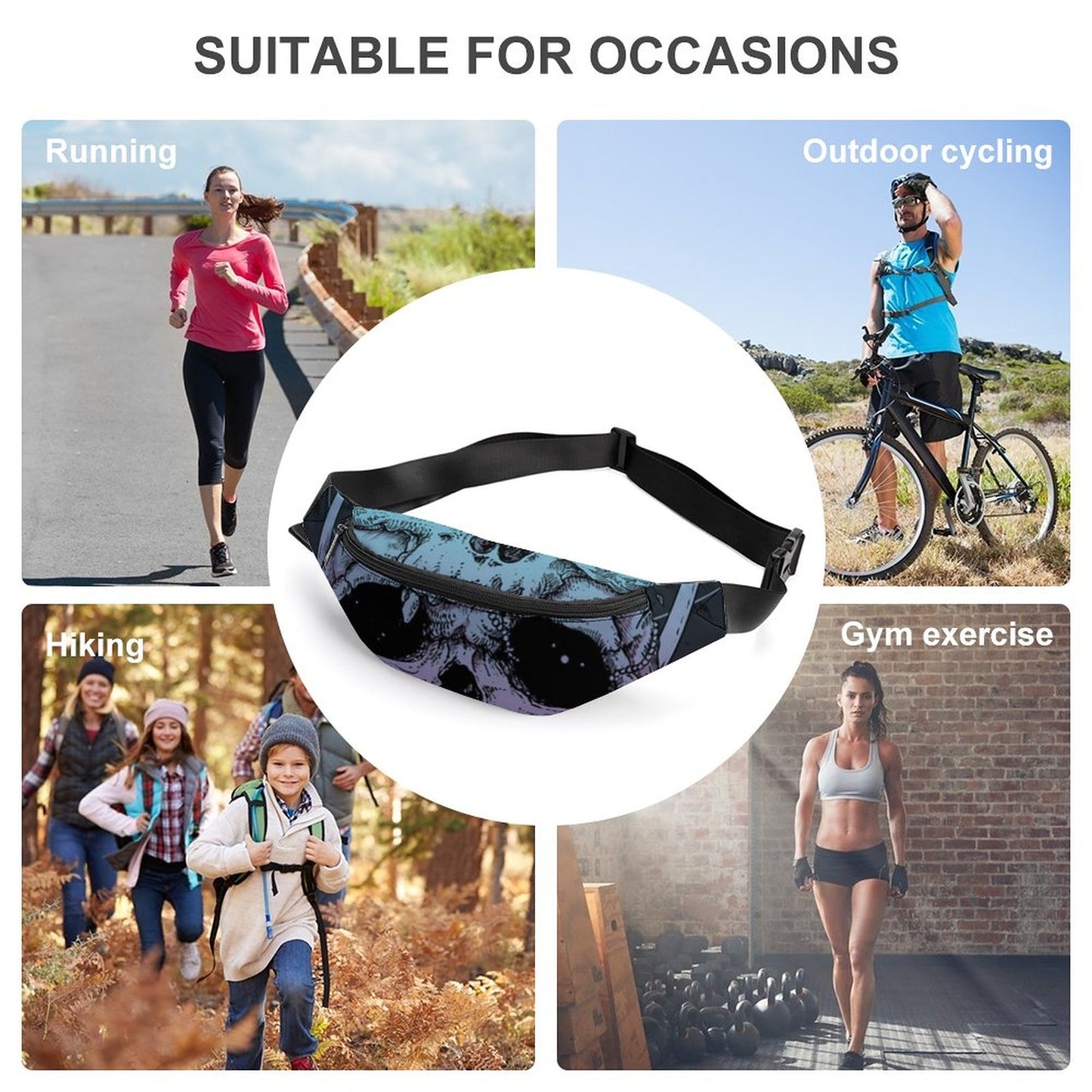 Cangurera Deportiva Personalizada | Riñonera Crossbody Transpirable México
