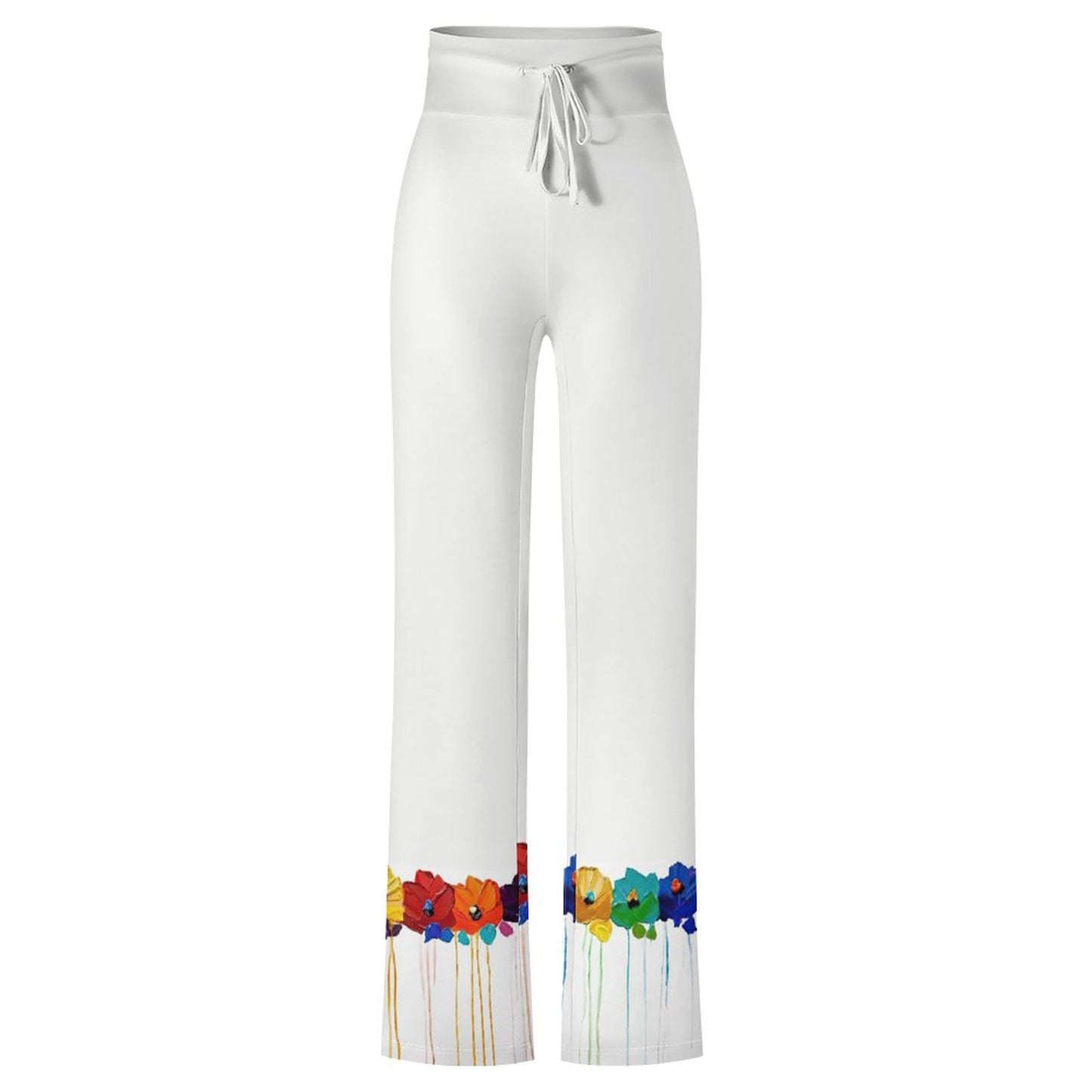 Pantalón Recto Holgado con Cordón | Yoga y Lounge Personalizado