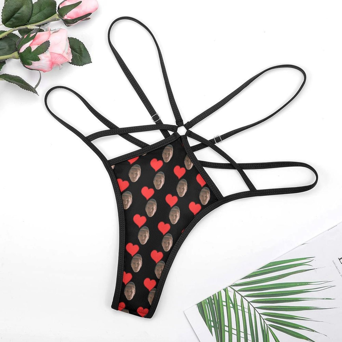 Tanga de Malla Transparente Personalizada | Ropa Interior Divertida