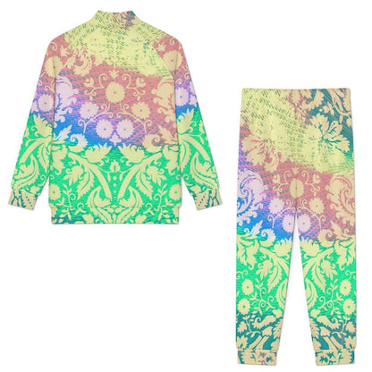Shoulder Long Sleeved Suit Color Totem