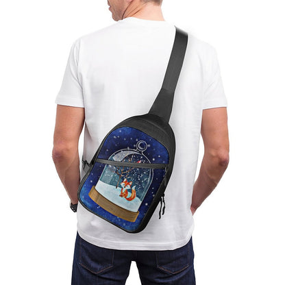 Mochila Cruzada Plegable Personalizada | Sling Bag Ligera Oxford | Viaje y Bici