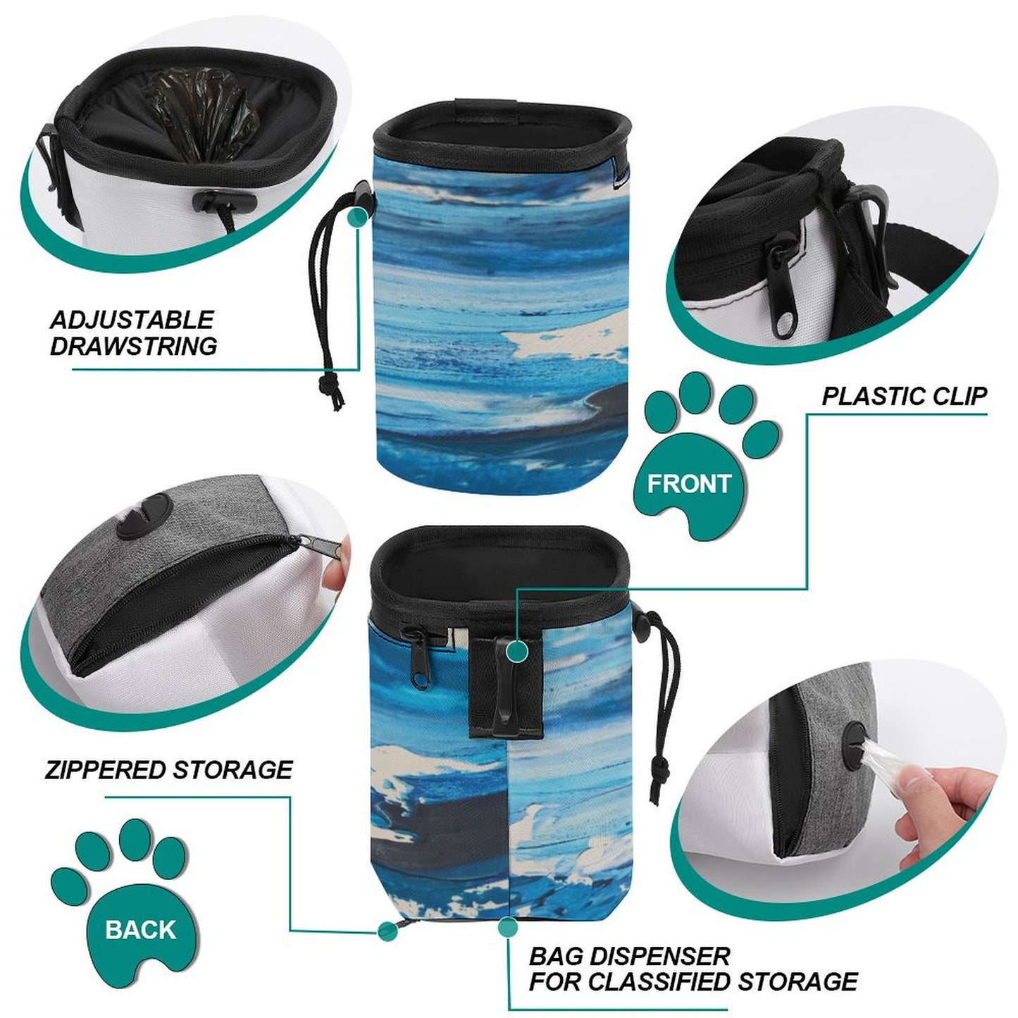 Bolsa de Entrenamiento para Perro | Premia con Precisión y Rapidez