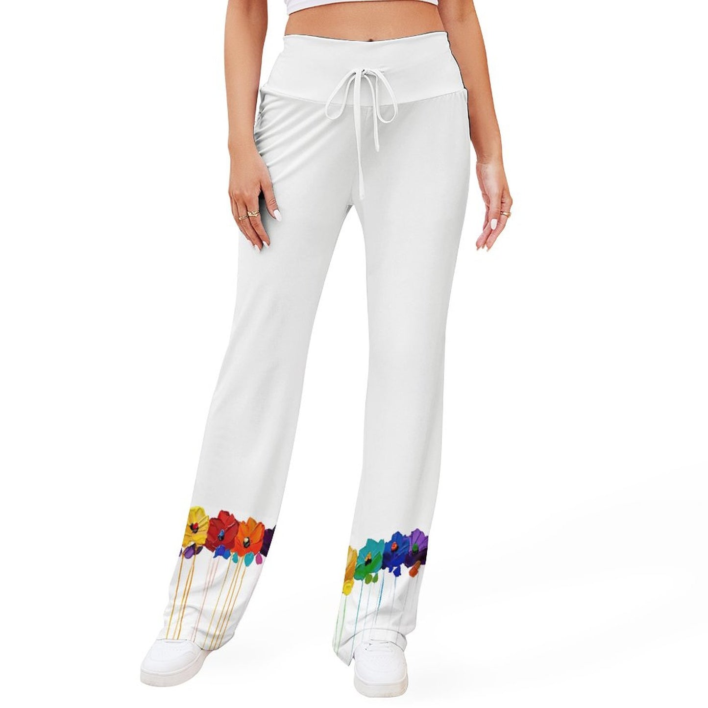 Pantalón Recto Holgado con Cordón | Yoga y Lounge Personalizado