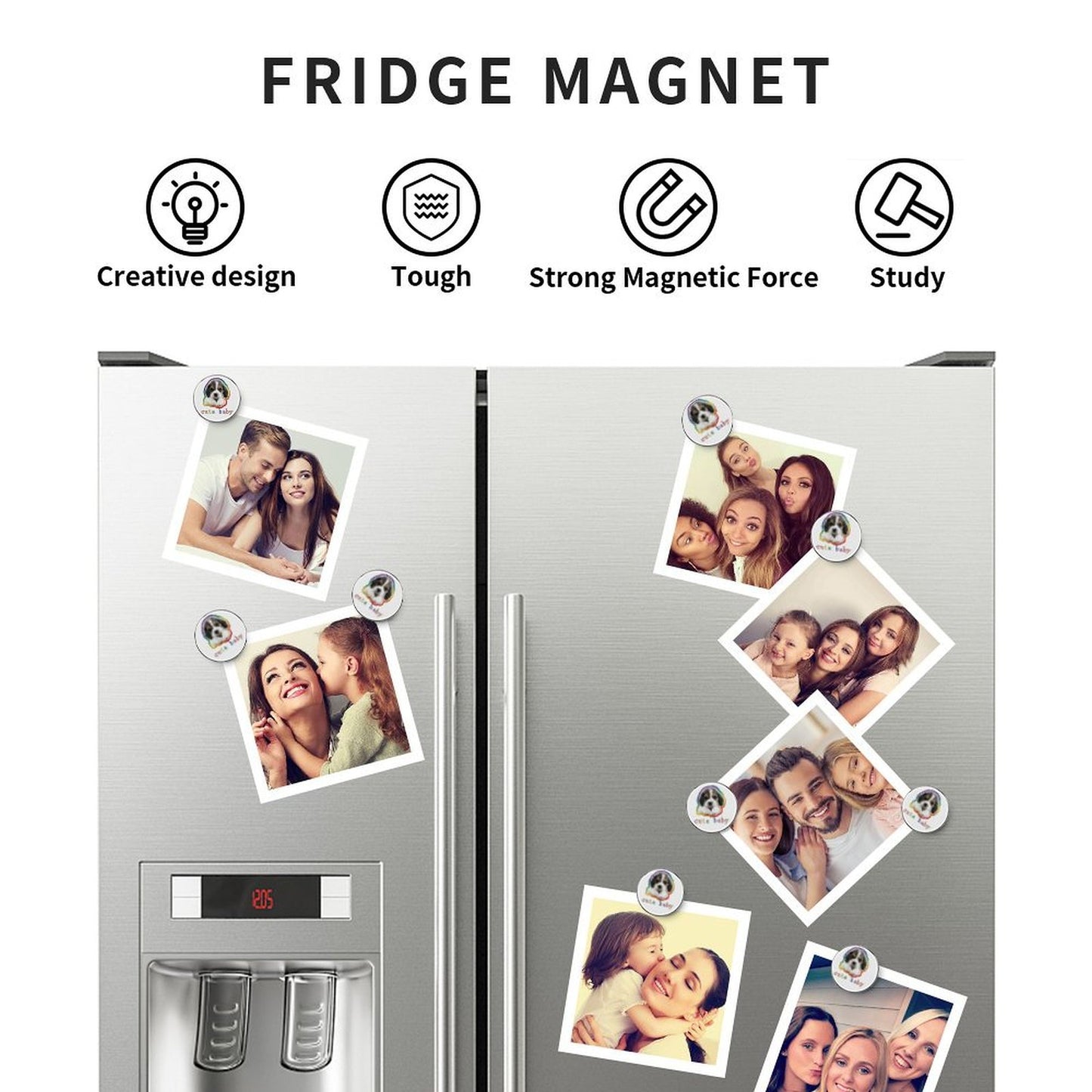 Imanes para Refrigerador Personalizados | Ordena tu Cocina con Recuerdos