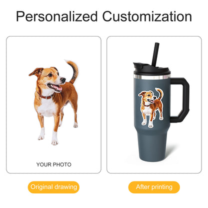 Calcomanía Magnética Personalizada con Impresión en Película Glossy