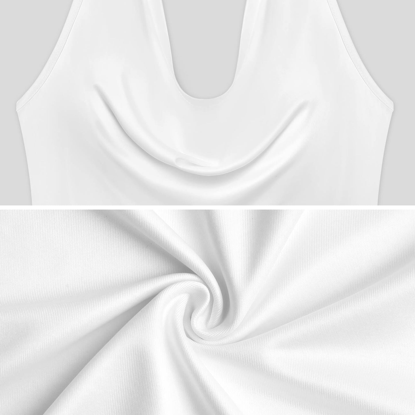 Top Halter Personalizado para Mujer | Escote Drapeado y Tela Suave