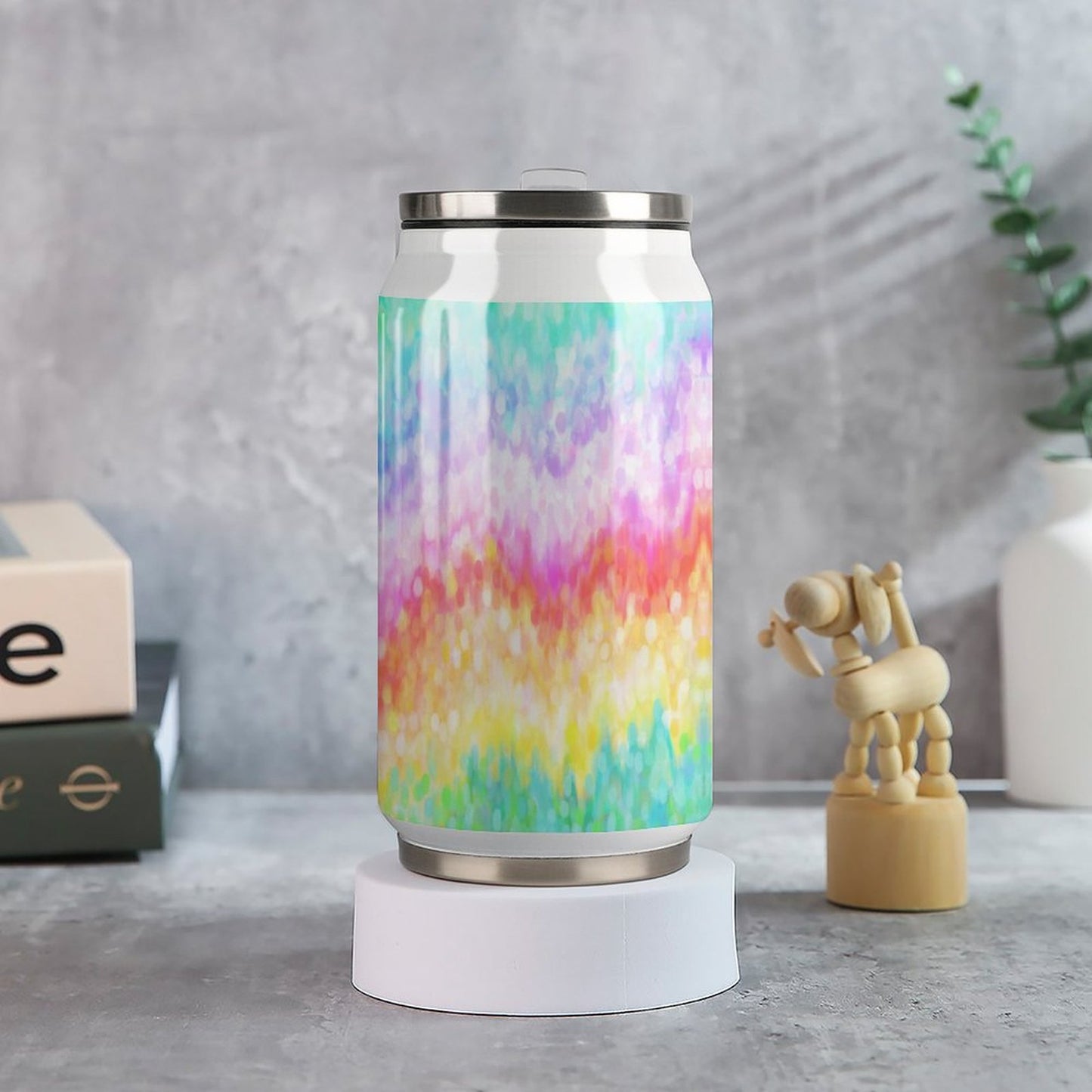 Vaso Térmico Acero con Pajita | Cola Cup Personalizado