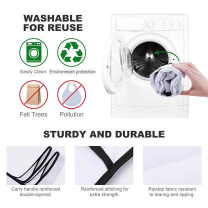 Bolsa de Compras Plegable Personalizada | Reutilizable y Resistente 18kg