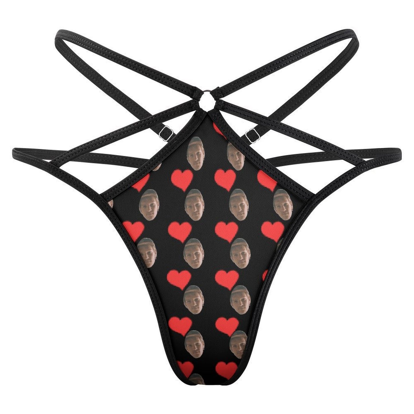 Tanga de Malla Transparente Personalizada | Ropa Interior Divertida
