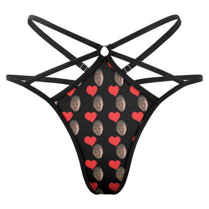Tanga de Malla Transparente Personalizada | Ropa Interior Divertida