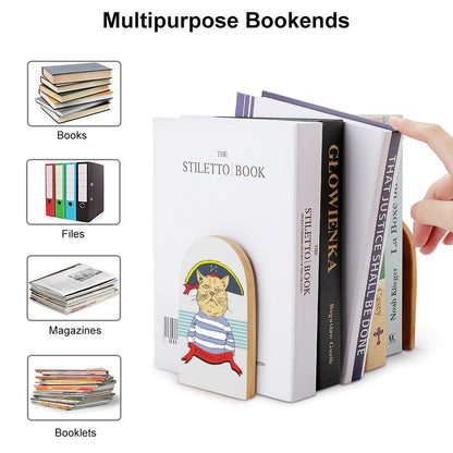 Sujetalibros de Madera | Orden y Estilo para tu Escritorio