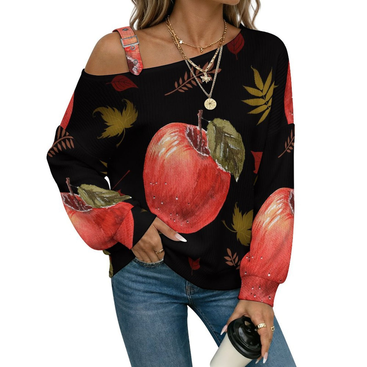 Suéter Hombros Descubiertos Mujer Personalizable