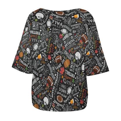 Blusa Oversize Cuello Barco | Top Murciélago Personalizado & Disimula Brazos