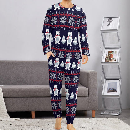 Pijama Hombre Personalizada | Set Largo Suave S-6XL Regalo