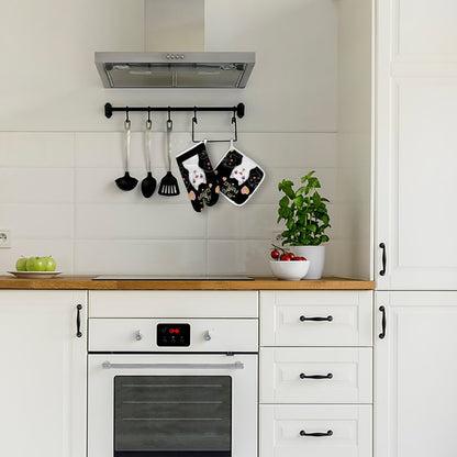 Set Guante de Horno y Agarradera Personalizados | Kit Cocina Anti-Quemaduras