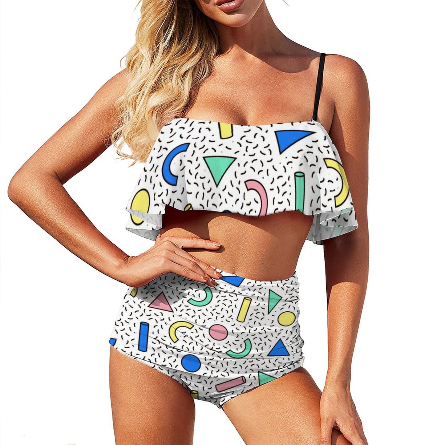Bikini con Volantes "Flounce" | Top Romántico Personalizado