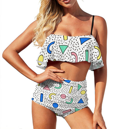 Bikini con Volantes "Flounce" | Top Romántico Personalizado