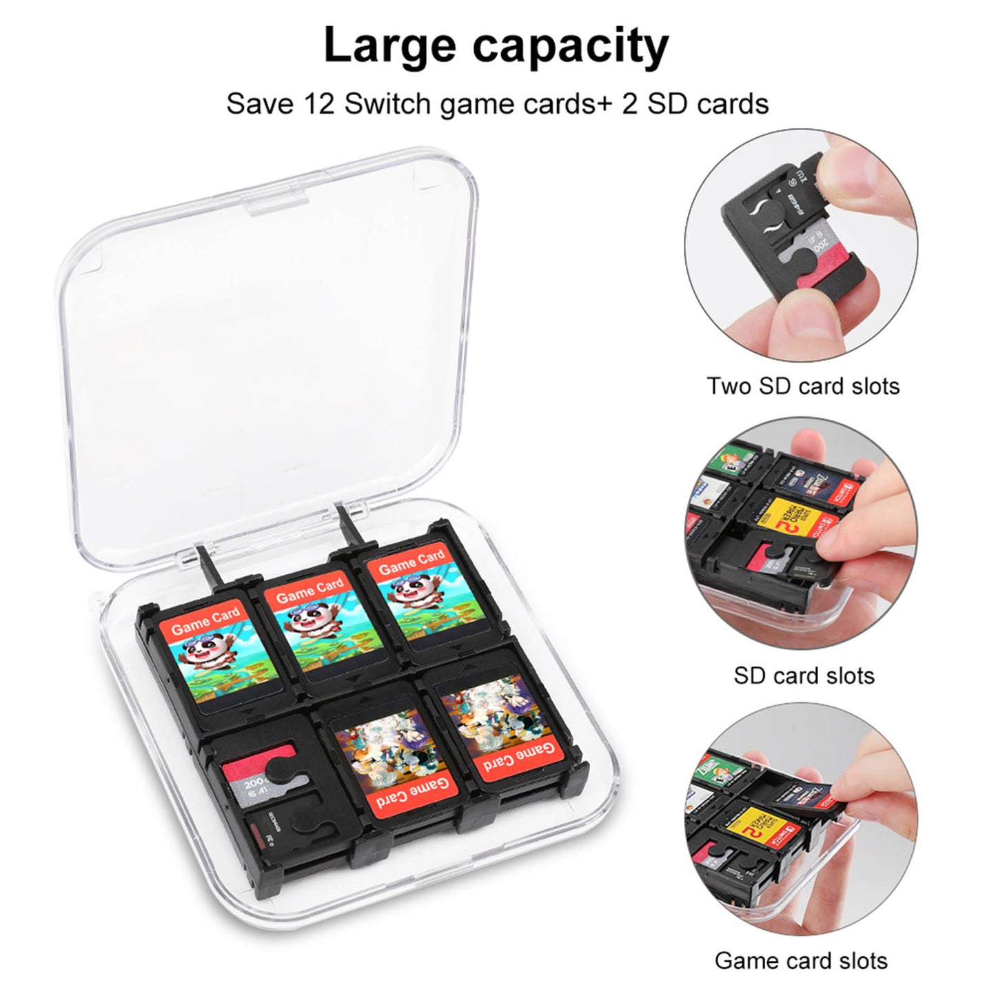Estuche para 12 Juegos de Switch | Porta Cartuchos Slim Personalizado