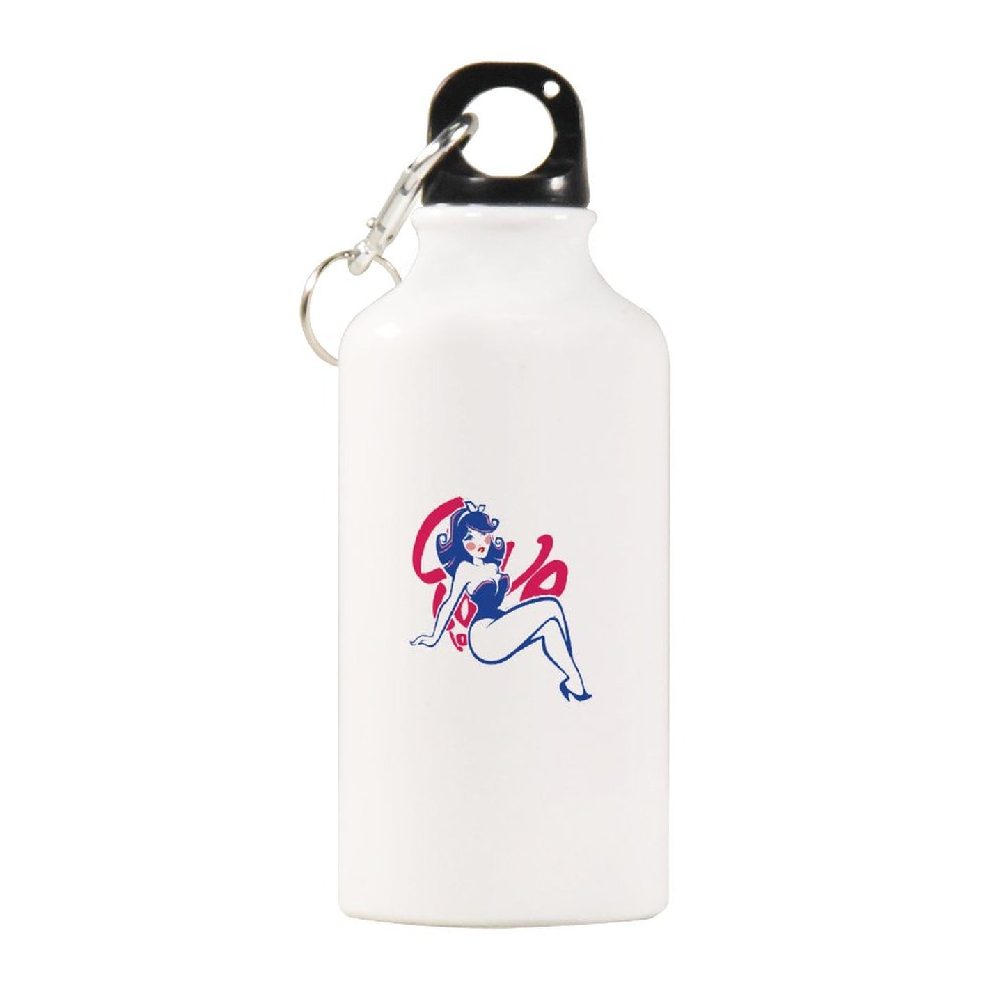 Botella Aluminio Personalizada con Mosquetón | Impresión UV