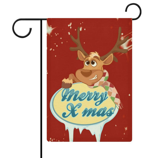 Bandera de Lino para Jardín | La Firma Rústica para tu Obra Maestra