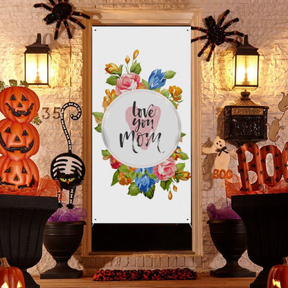 Banner Decorativo Personalizado con Foto | Lona para Puerta 90x180cm