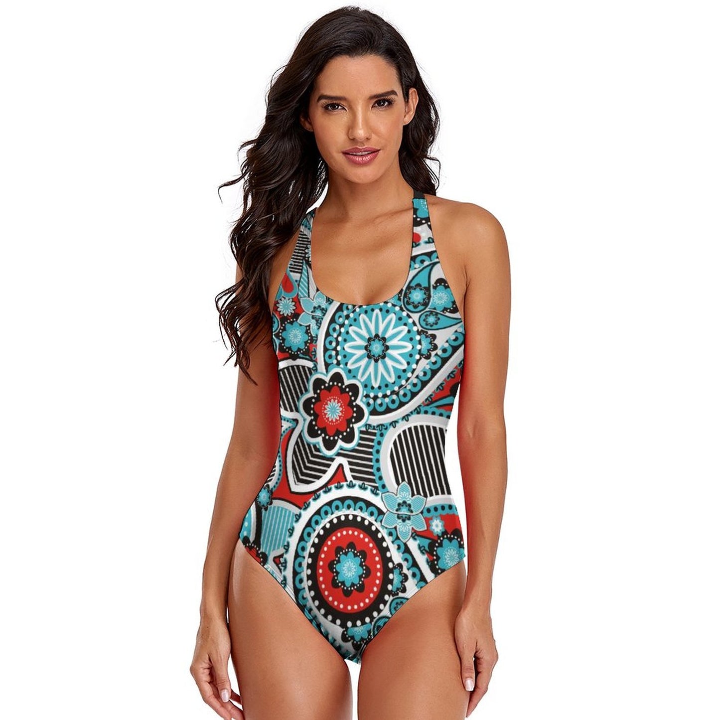 Traje de Baño Entero Personalizado | Ajuste Lateral y Control Abdomen