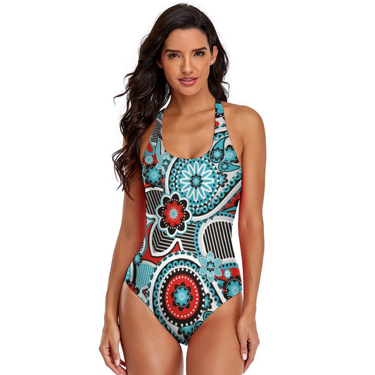 Traje de Baño Entero Personalizado | Ajuste Lateral y Control Abdomen