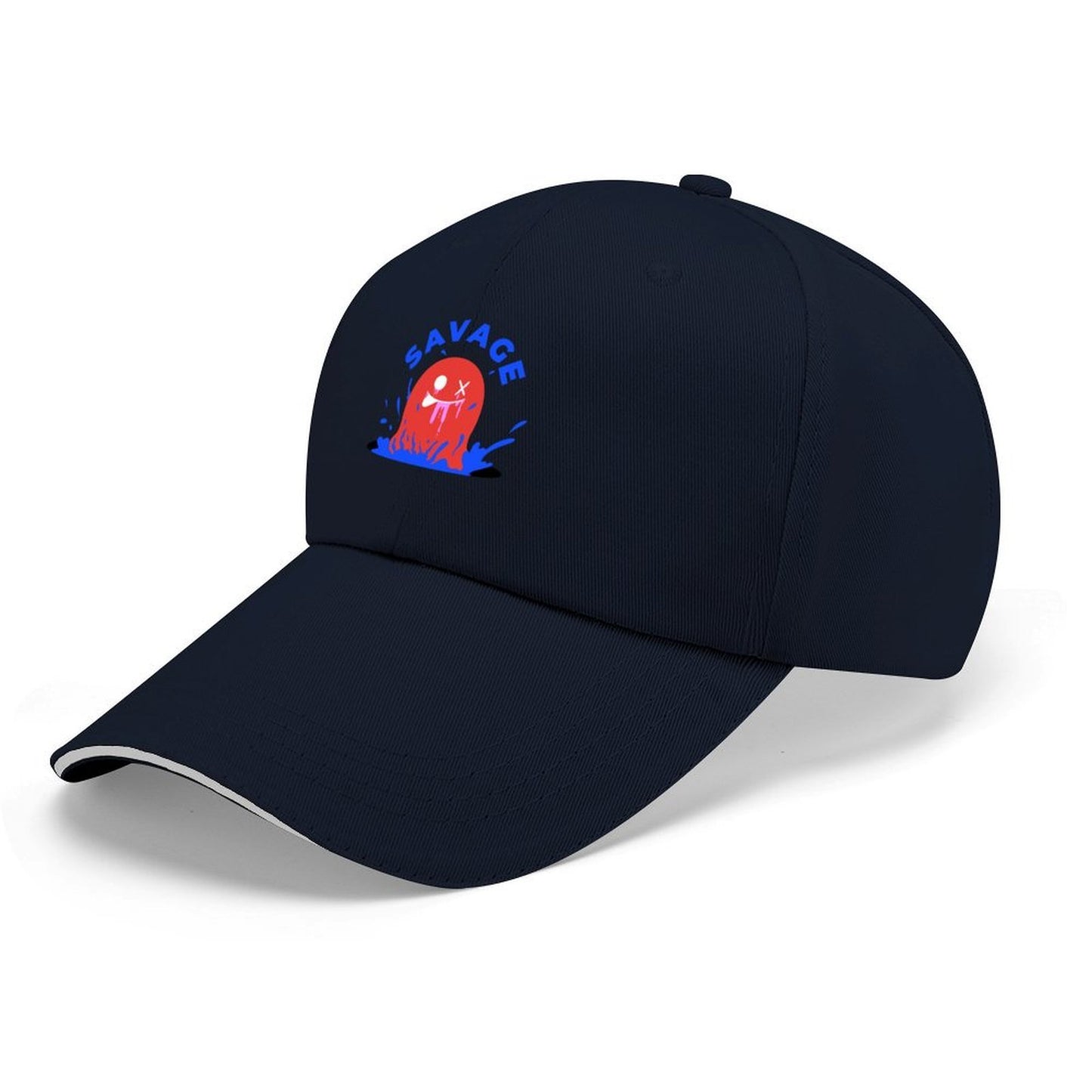 Gorra Sándwich Personalizada con Visera Bicolor y Estampado a Todo Color