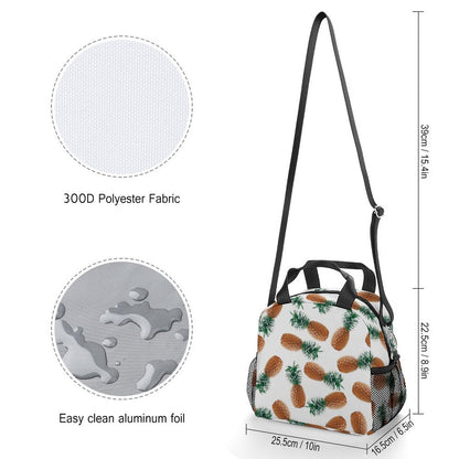 Lonchera Térmica Crossbody Personalizada | Bolsa Almuerzo Correa Larga