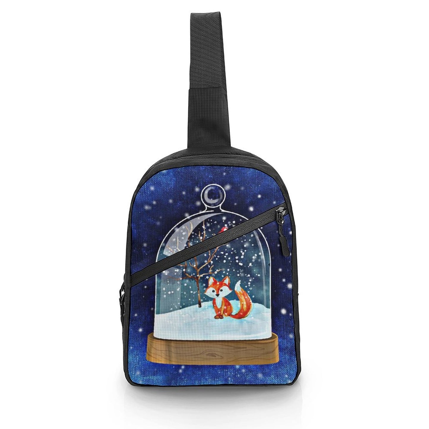 Mochila Cruzada Plegable Personalizada | Sling Bag Ligera Oxford | Viaje y Bici