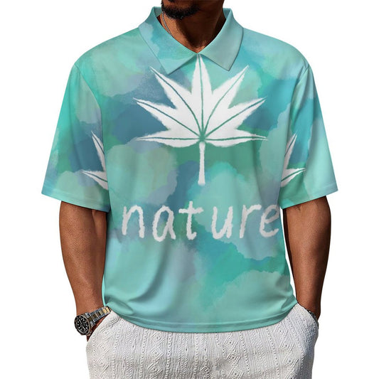 Camisa Personalizada de Piqué Manga Media | Sube tu Diseño