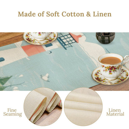 Camino de Mesa de Lino Personalizado | El Toque Final para tu Comedor